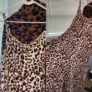 Cheetah print jumper!